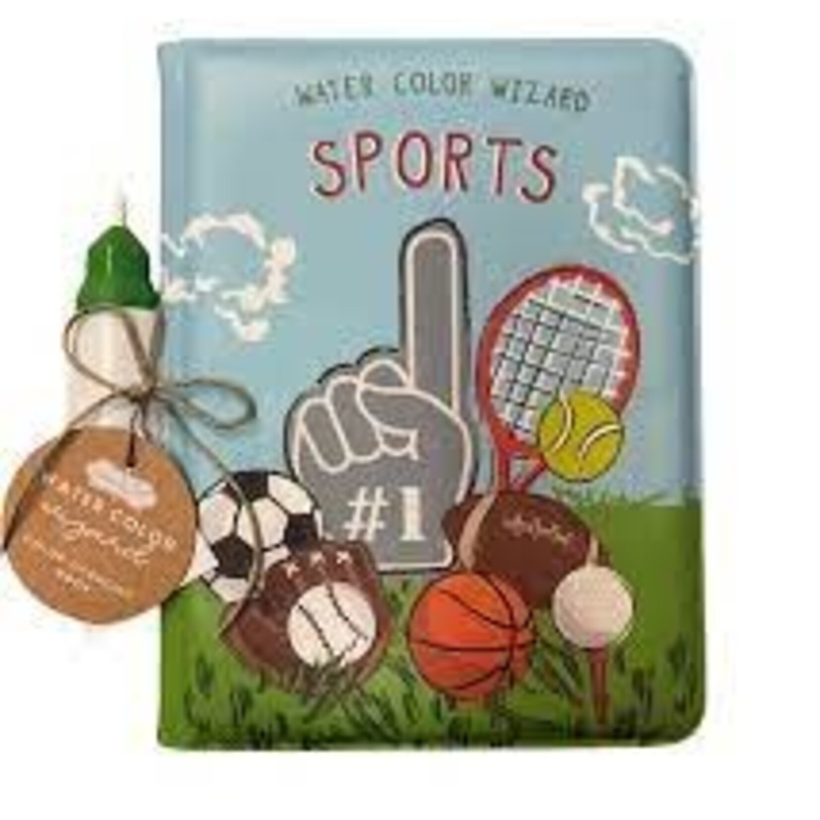 Mud Pie Water Coloring Book - Sports
