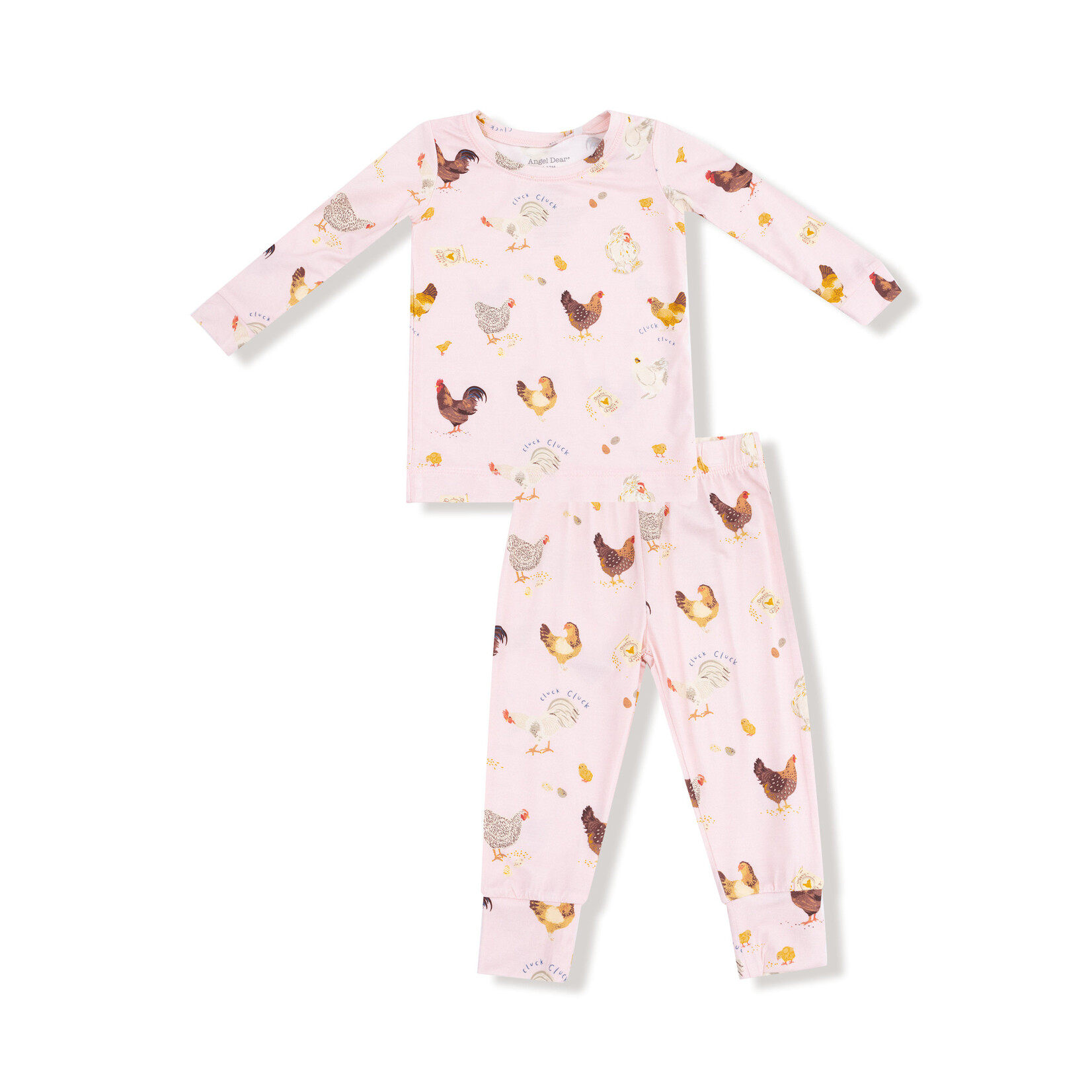 Angel Dear Loungewear Set | Pink Chickens