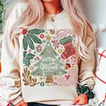 Brands We Love Sweatshirt | Merry Christmas Fun Print