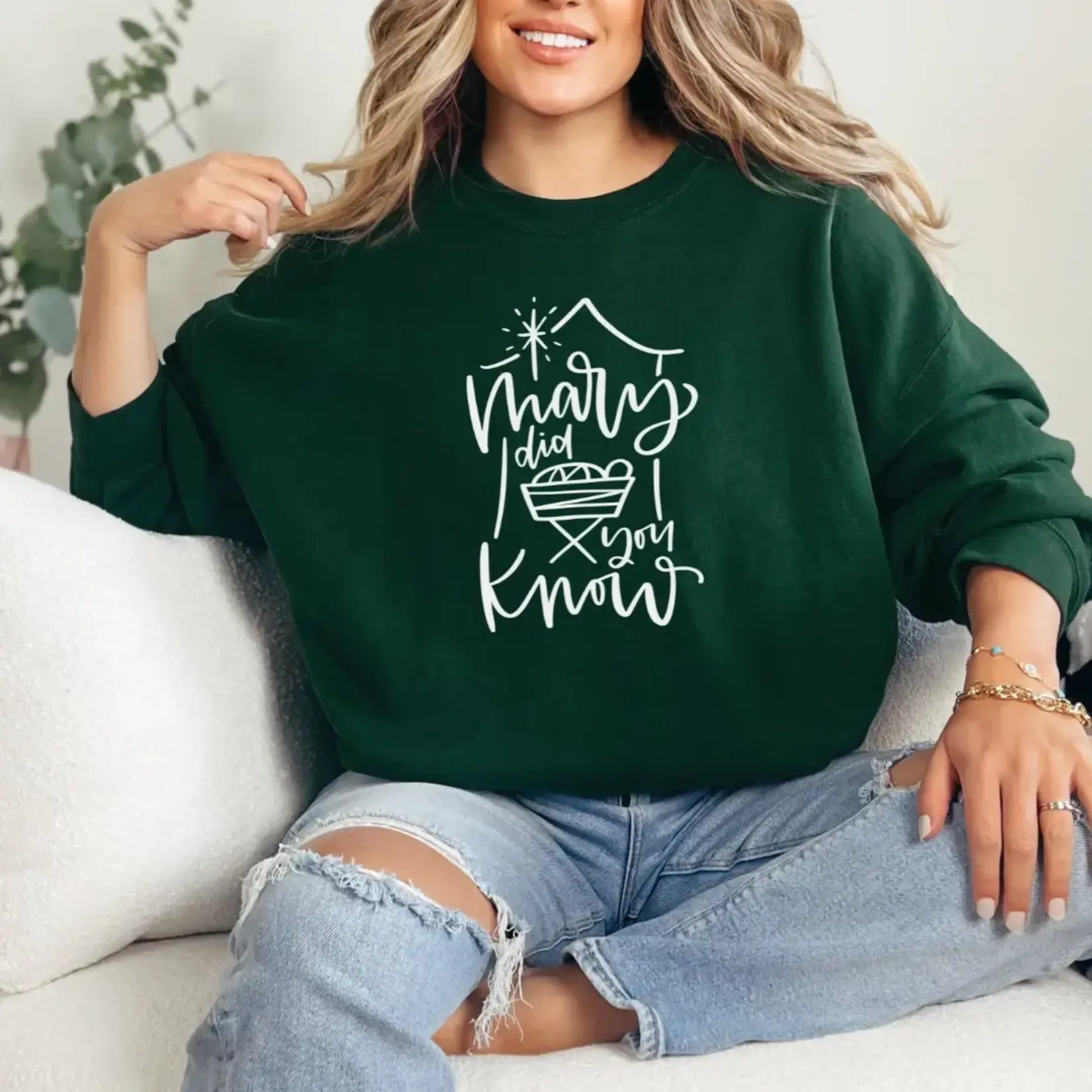 Brands We Love Sweatshirt | Mary Did You Know