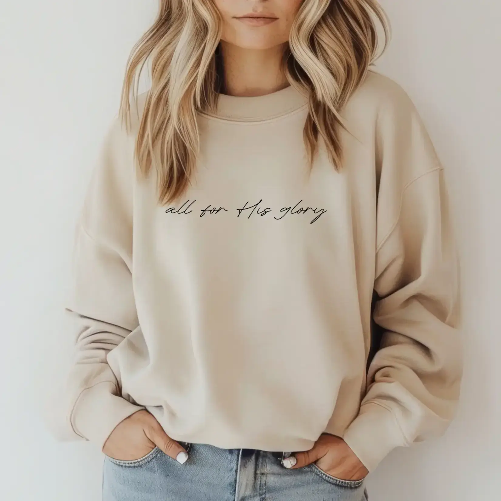Brands We Love Sweatshirt | All For His Glory