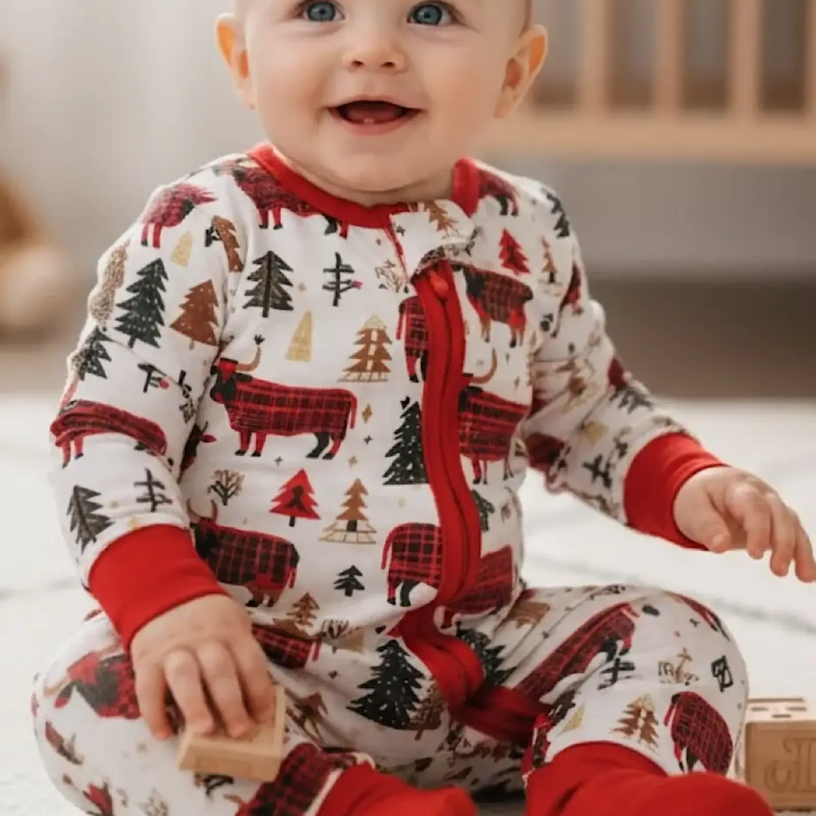 Brands We Love Romper | Plaid Cow