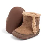 Brands We Love Brown Faux Fur Baby Boots