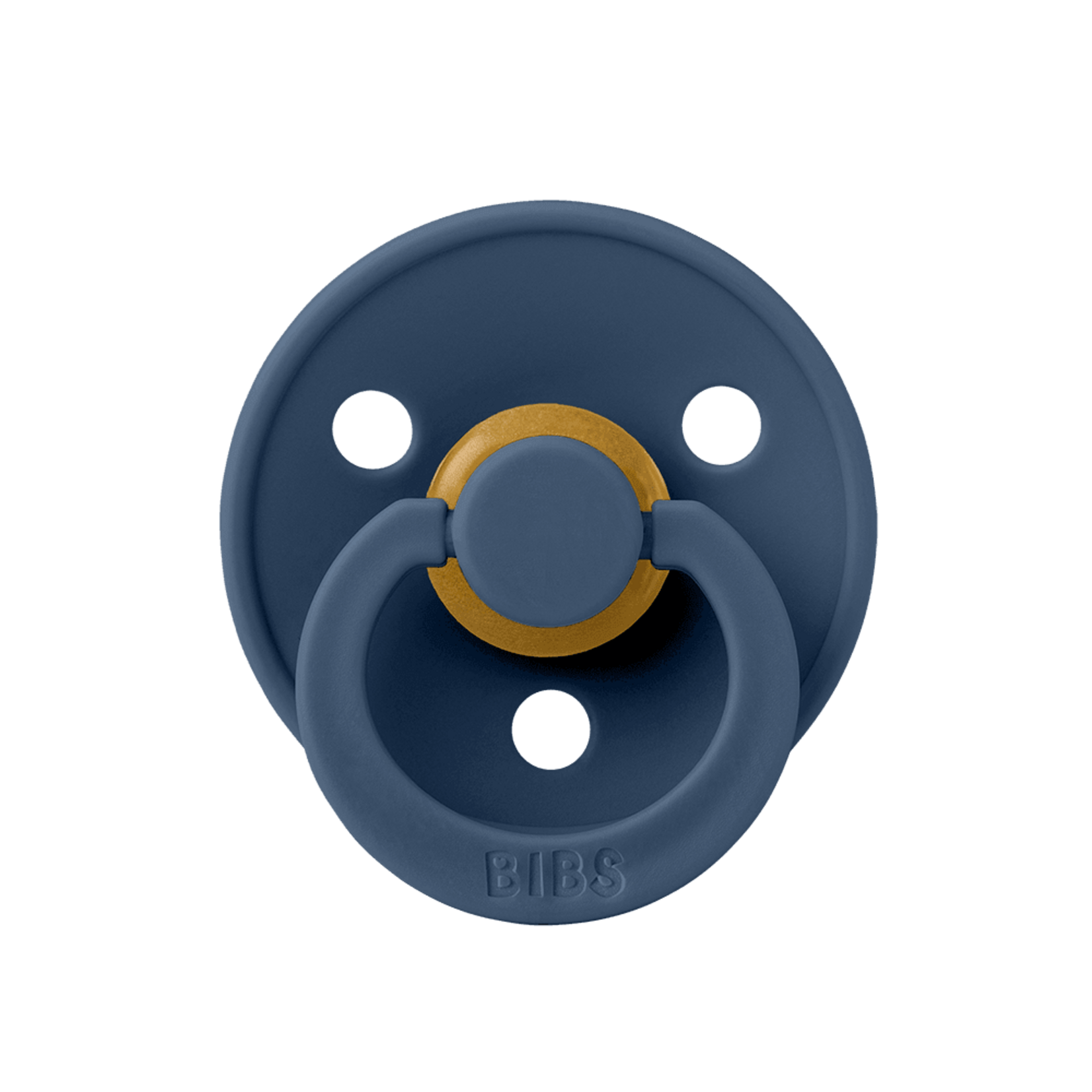 BIBS USA Single Pacifier Steel Blue Size 1
