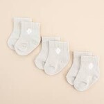 Kyte Baby Crew Socks 3-pack | Oat