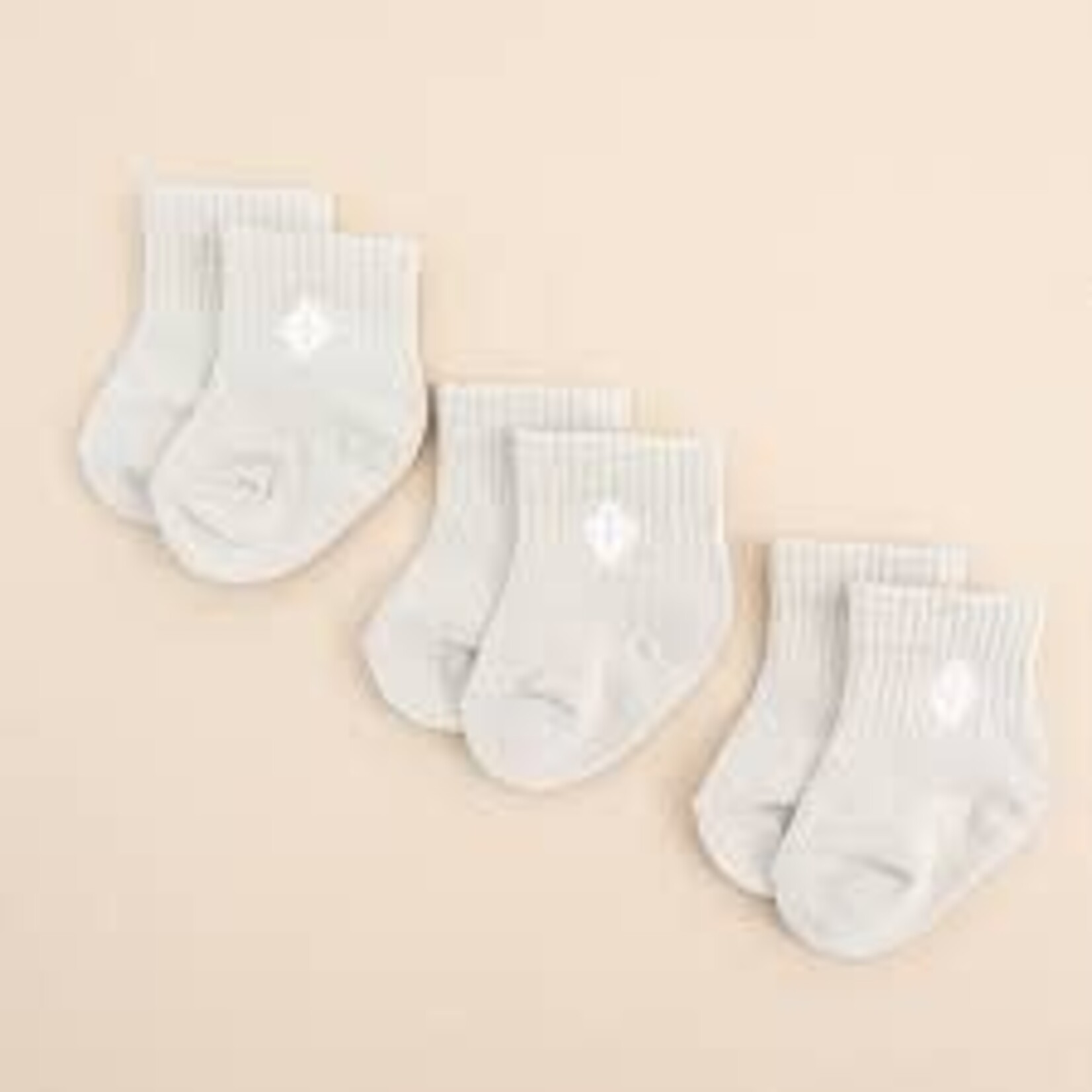 Kyte Baby Crew Socks 3-pack | Oat