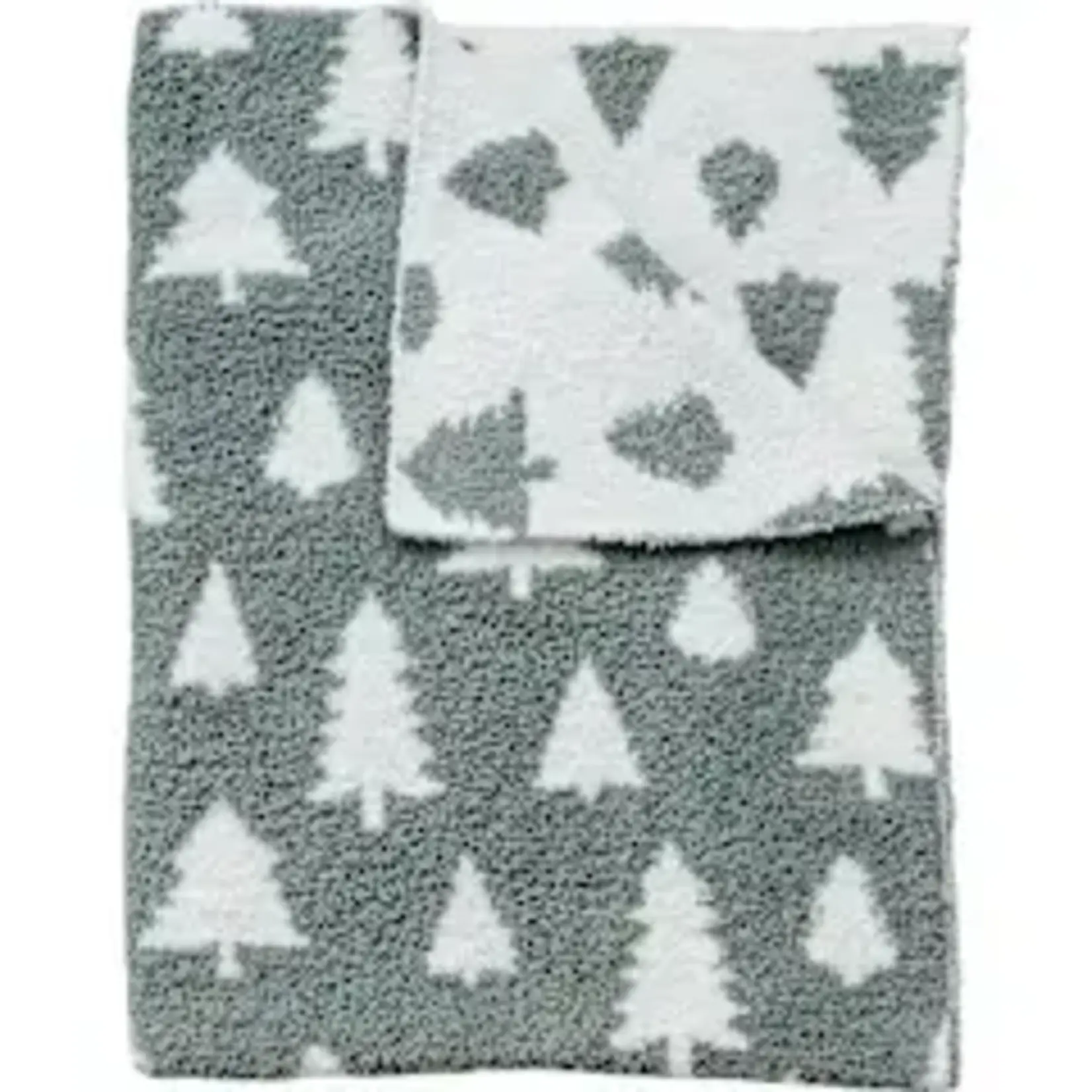 Mebie Baby Plush Blanket - Pines Lovey 15x20