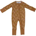 Mebie Baby Holiday Romper | Gingerbread '25