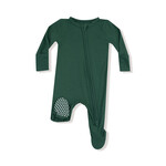 Angel Dear 2 Way Zipper Footie | Hunter Green
