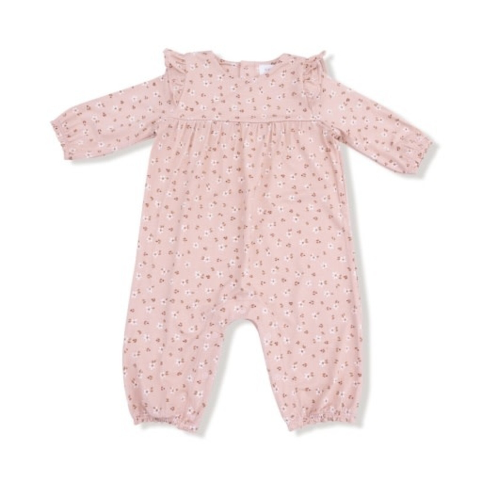 Angel Dear L/S Dress | Carrie Floral Pink