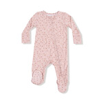 Angel Dear 2 Way Zipper Footie | Carrie Floral Newborn