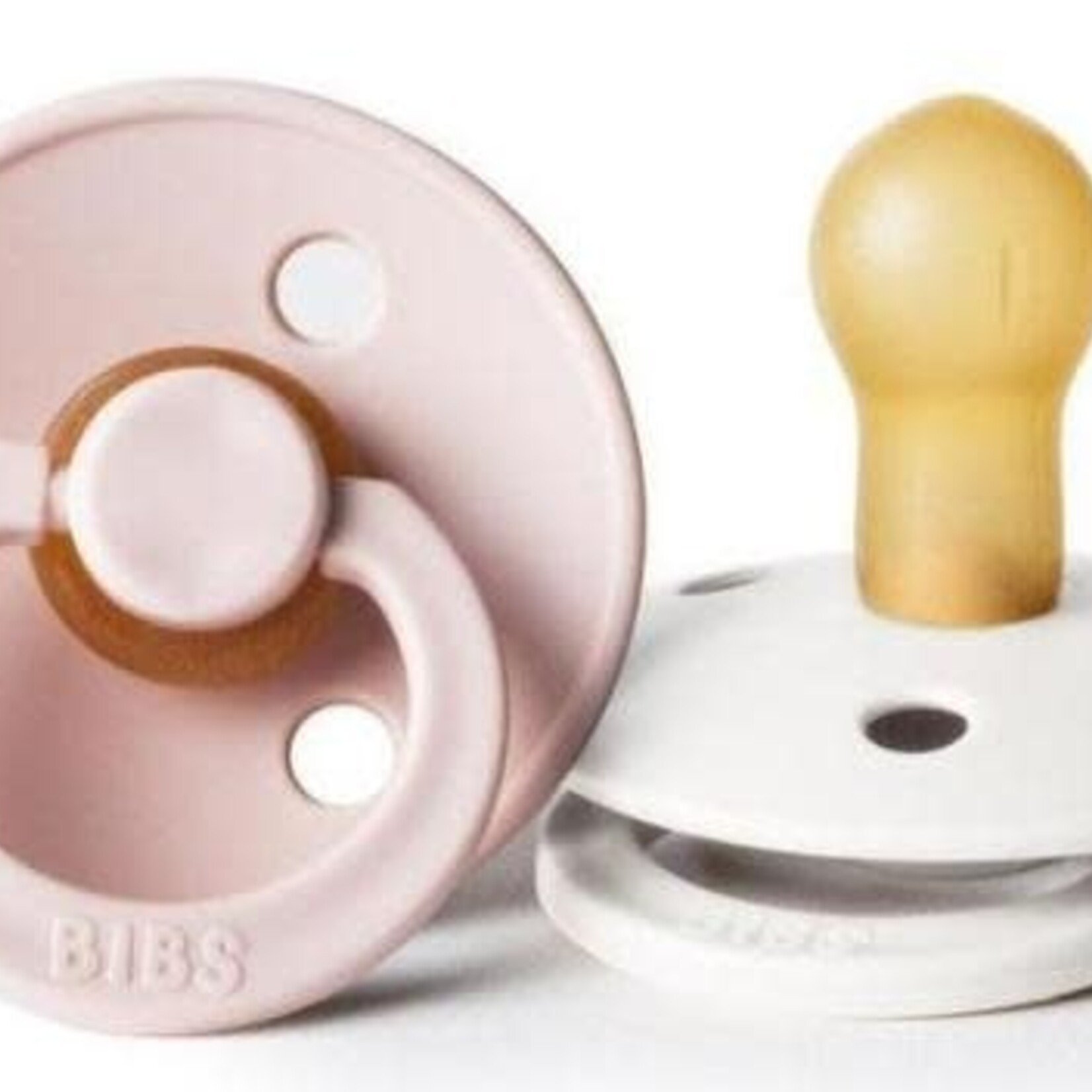 BIBS USA Pacifier 2 PK Blush / Ivory Size 1