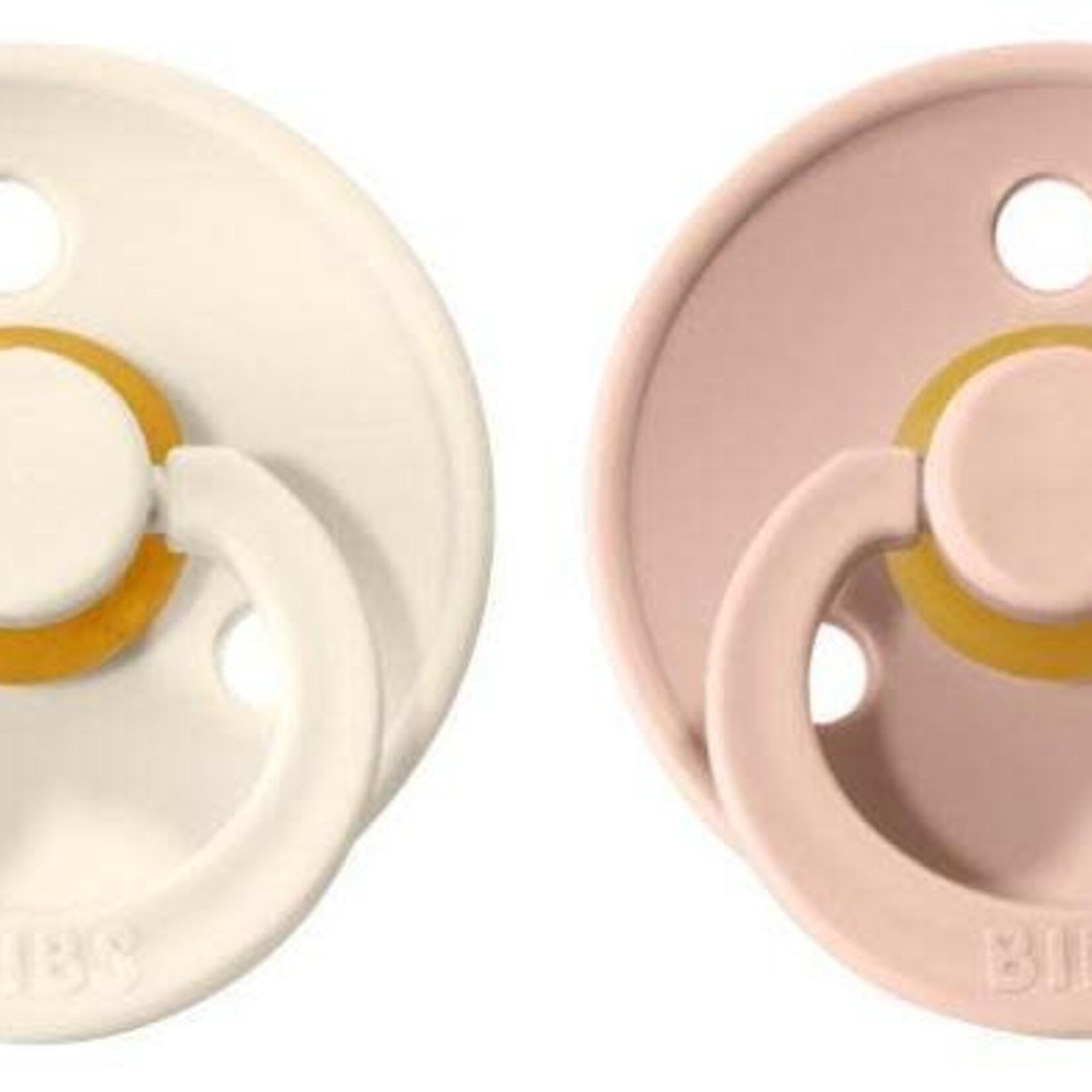 BIBS USA Pacifier 2 PK Blush / Ivory Size 2