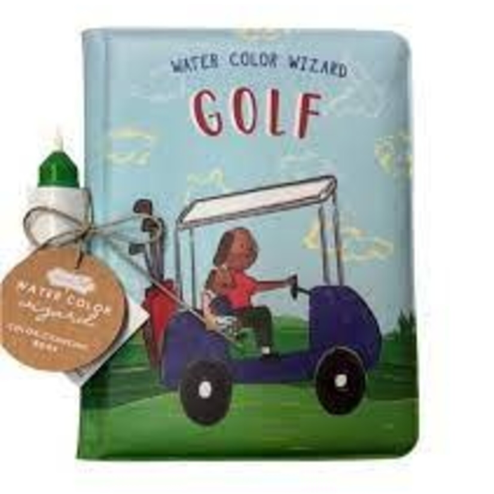 Mud Pie Water Color Book - Golf
