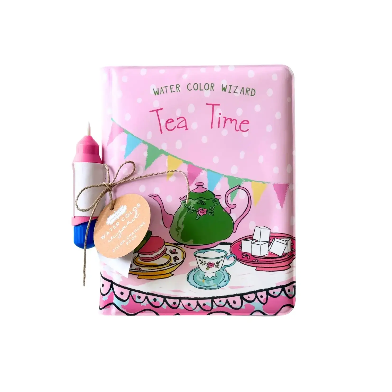 Mud Pie Water Coloring Book - Tea Time