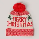 Fashion City Classic Christmas Knit Beanie with Pom