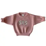 SpearmintLOVE Knit Sweater | Sis Pink 0-6M