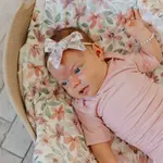 Copper Pearl Classic Nylon Bow - Natalie