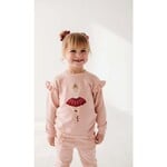 babysprouts clothing company Ruffle Kids Sweatshirt | Ballerina