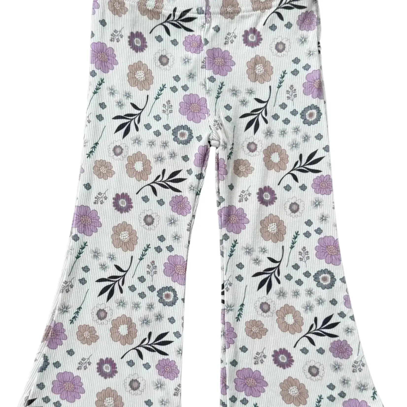 babysprouts clothing company Flare Pants | Winter Floral
