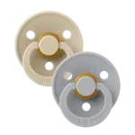 BIBS USA Pacifier 2 PK Vanilla/Cloud Blue Size 1