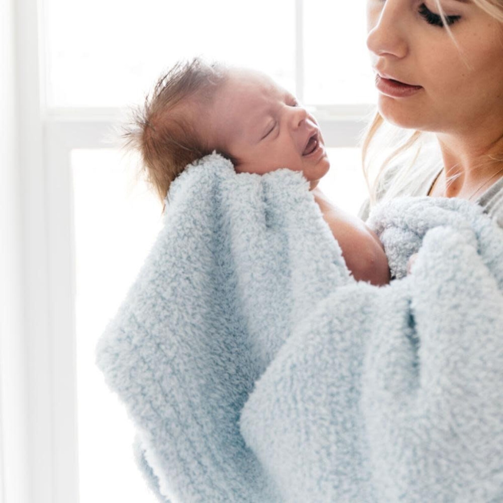 Saranoni Mini Blanket Bamboni - Light Blue