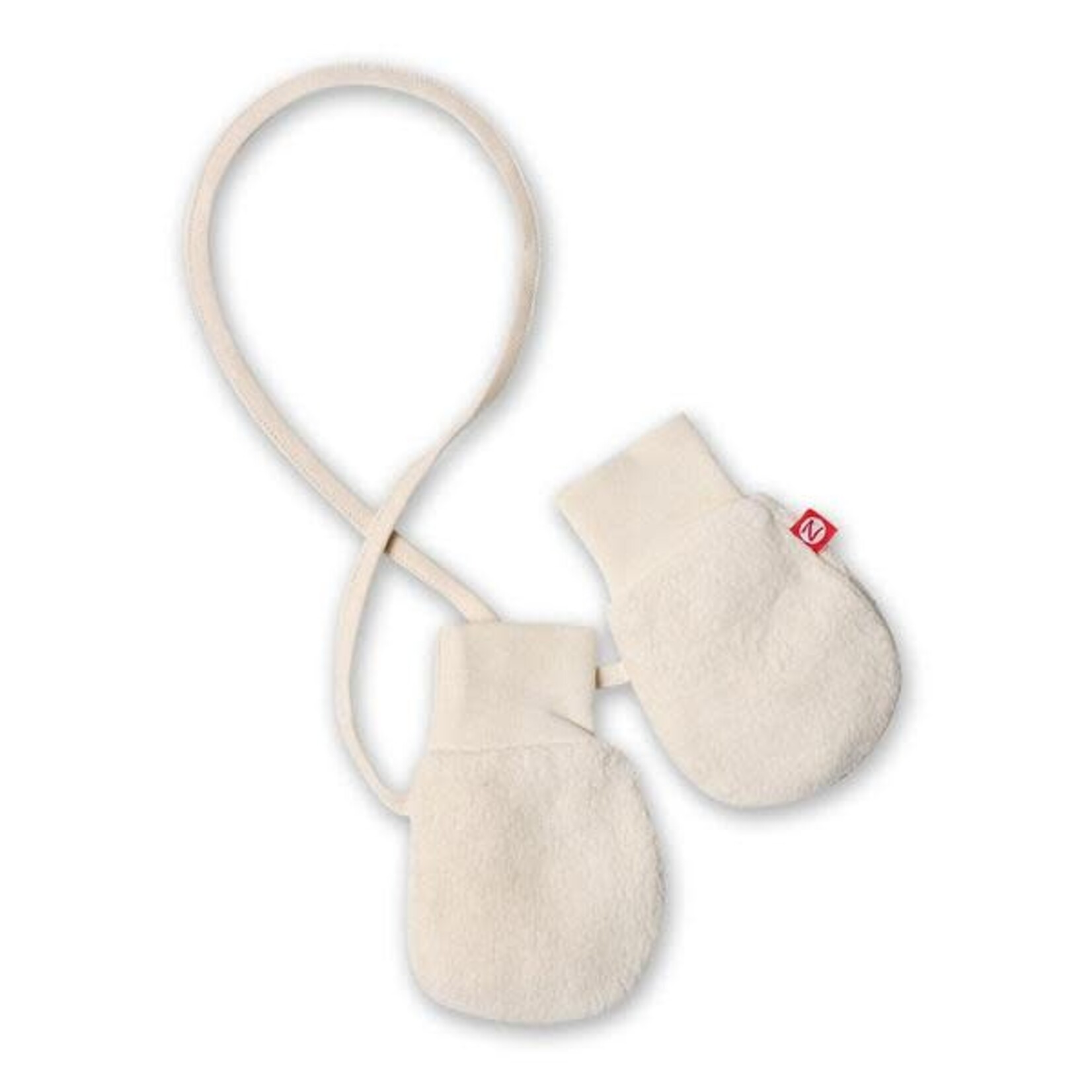 Zutano Cozie Fleece Mitten - Cream