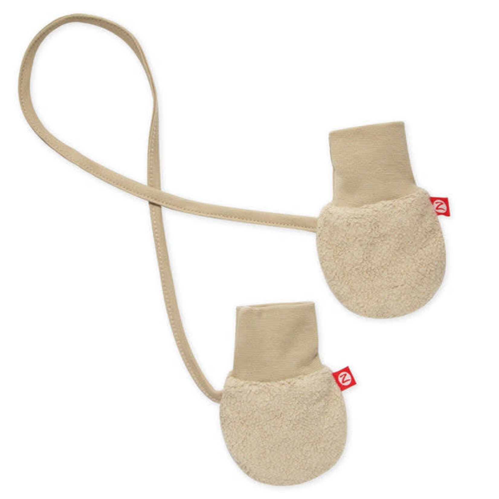 Zutano Cozie Fleece Mitten - Khaki
