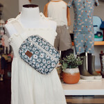 Mebie Baby Mini Fanny Pack Green Daisy