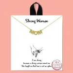 Fashion City Necklace | Gold Mom