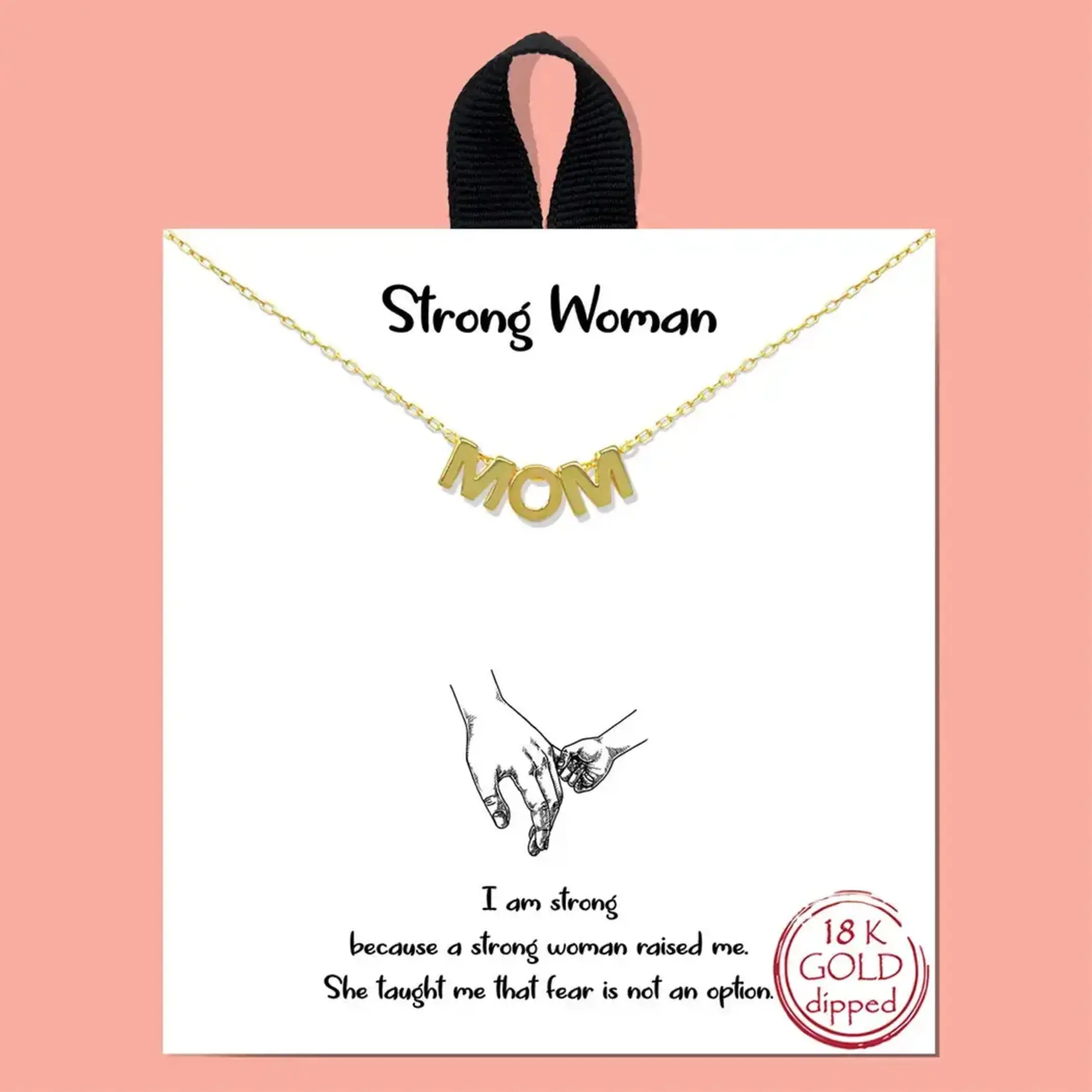 Fashion City Necklace | Gold Mom