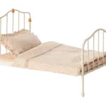 Maileg Vintage Bed, Mouse - Off White