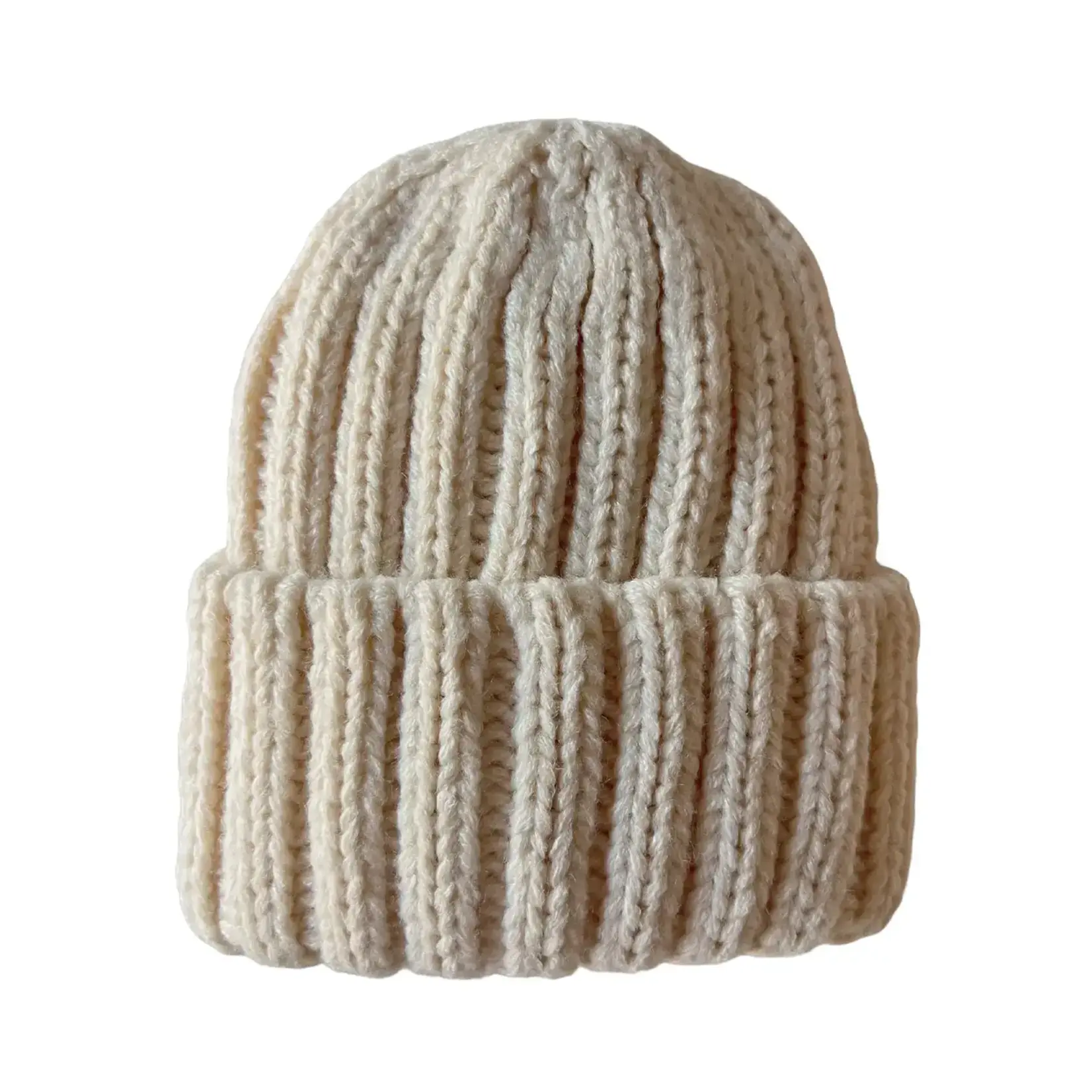 Baby's First Hat BFH | Chunky Knit Beanie Bone