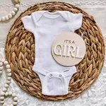 Brands We Love It’s A Girl Gender Reveal Announcement Sign