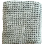 SpearmintLOVE Phufy Waffle Blanket - Mist Green