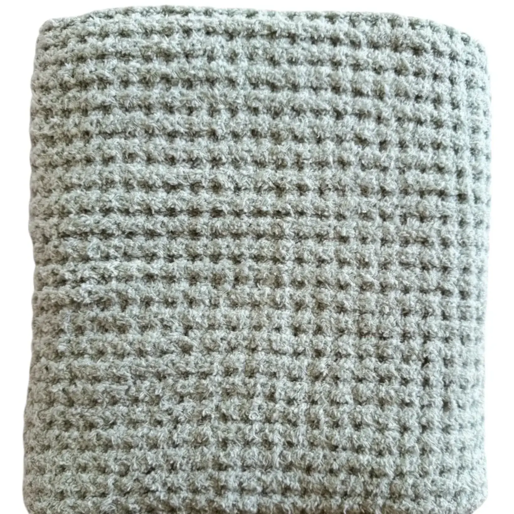 SpearmintLOVE Phufy Waffle Blanket - Mist Green