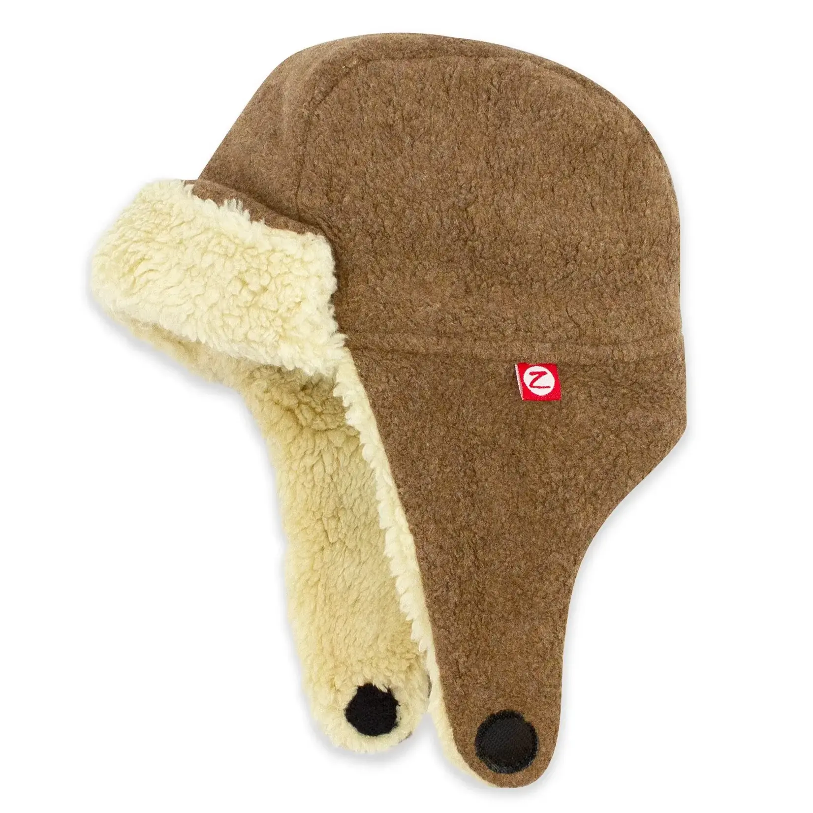 Zutano Furry Fleece Trapper Hat