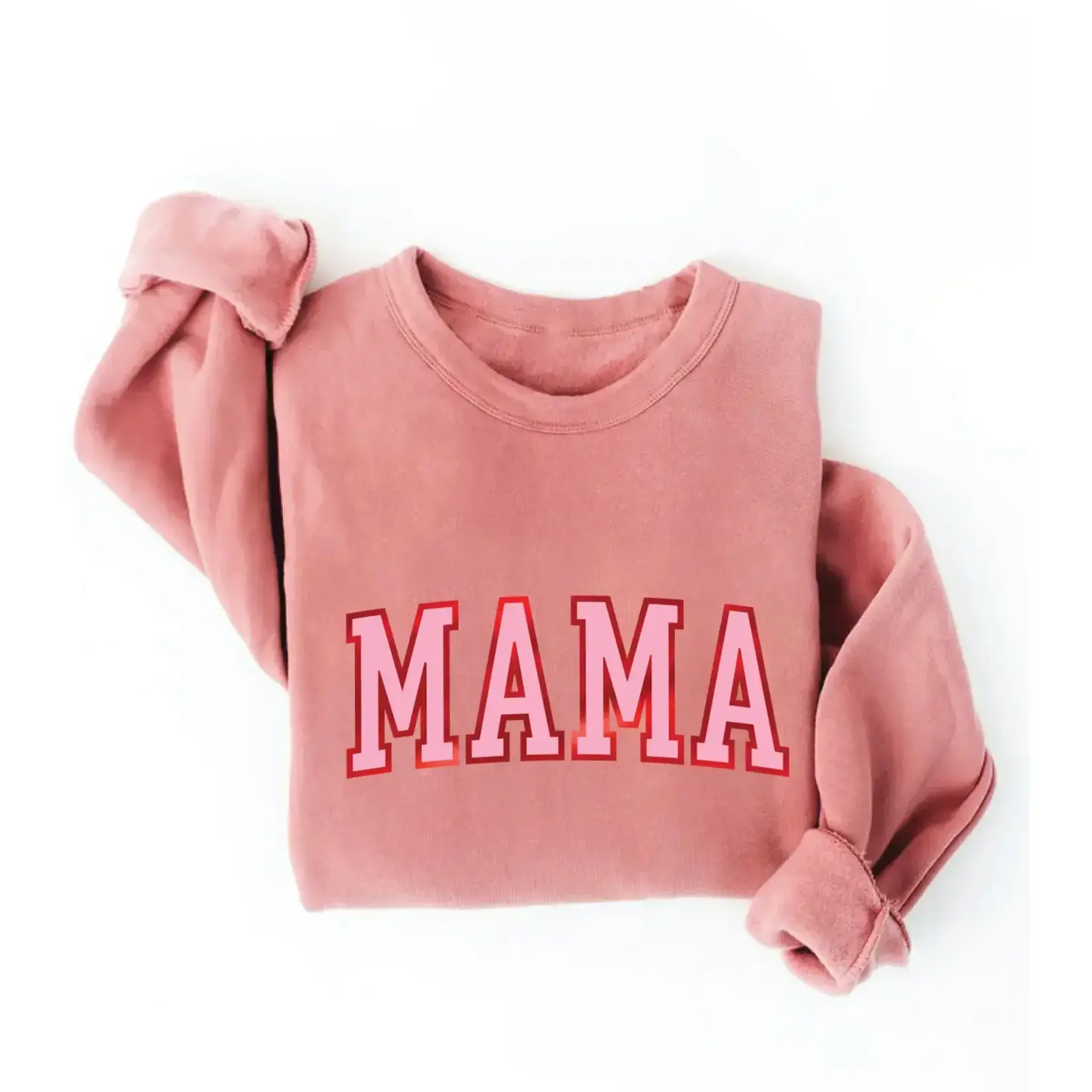Oat Collective Sweatshirt | Mama Foil | Mauve