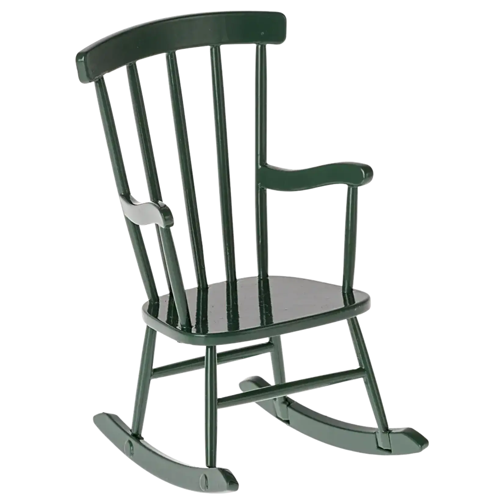 Maileg Rocking Chair, Mouse - Dark Green