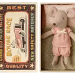 Maileg Little Sister Mouse in Matchbox