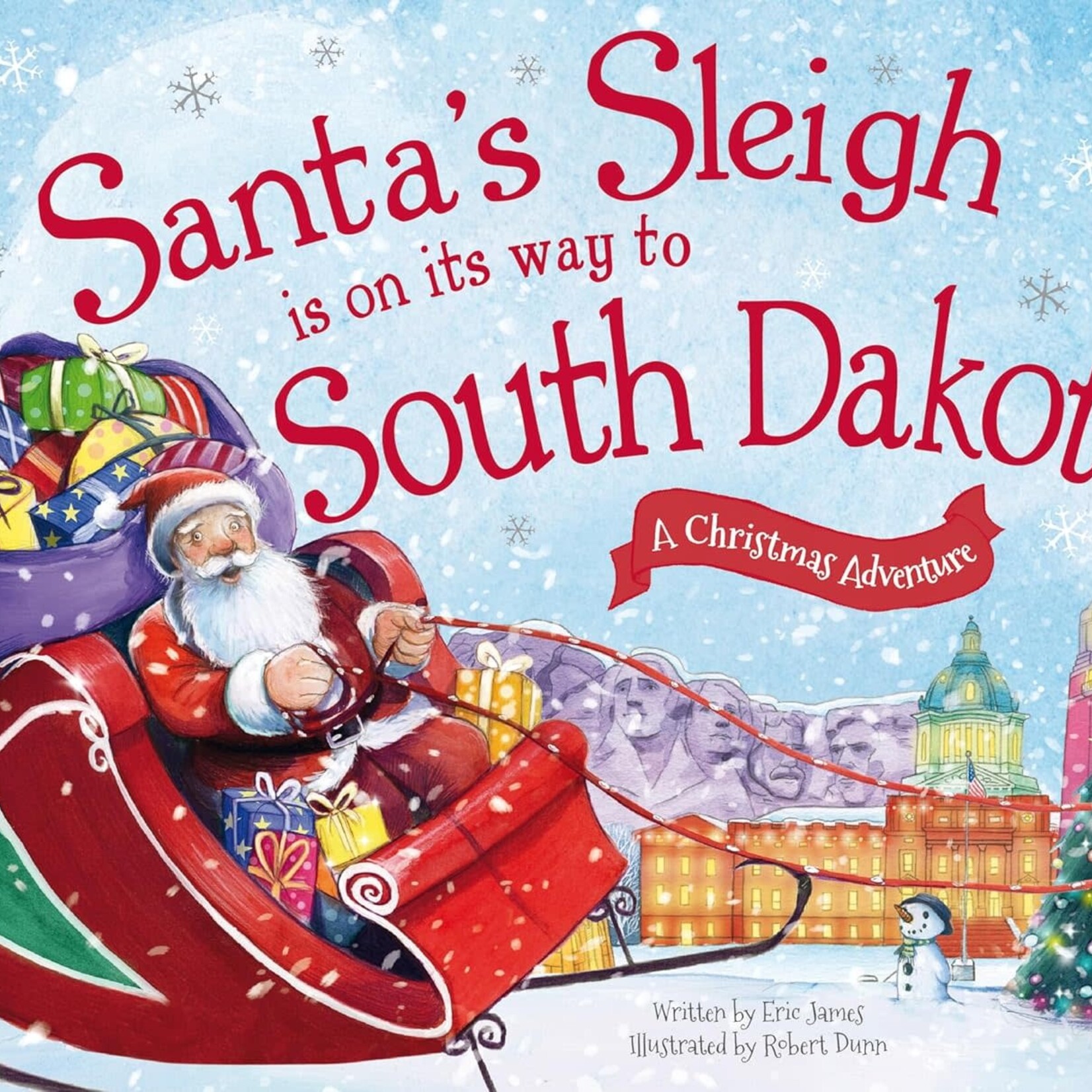 Sourcebooks Santa's Sleigh Is on Its Way to South Dakota