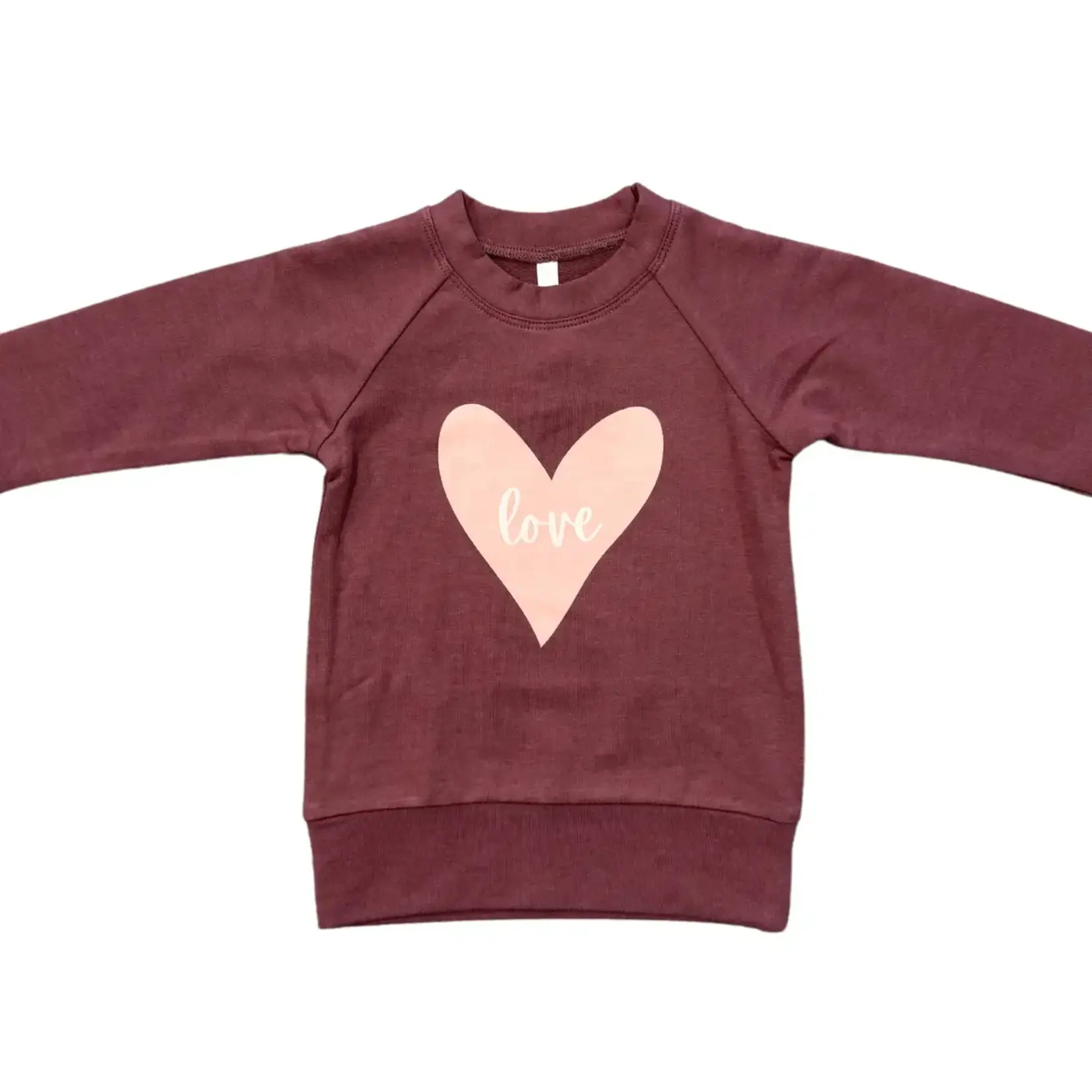 babysprouts clothing company Sweatshirt | Love | Mellow Rose