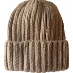 Baby's First Hat BFH | Chunky Knit Beanie Taupe