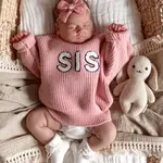 SpearmintLOVE Knit Sweater | Sis Amour 0-6M