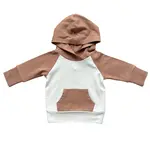 babysprouts clothing company Raglan Hoodie | Caramel