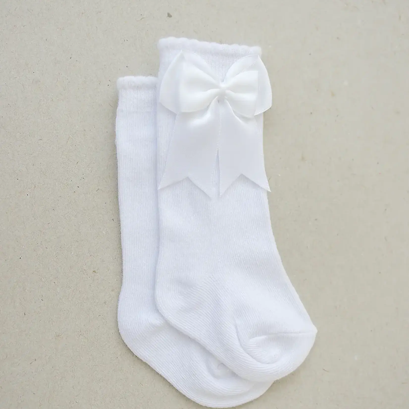 Mebie Baby High Rise Bow Socks |