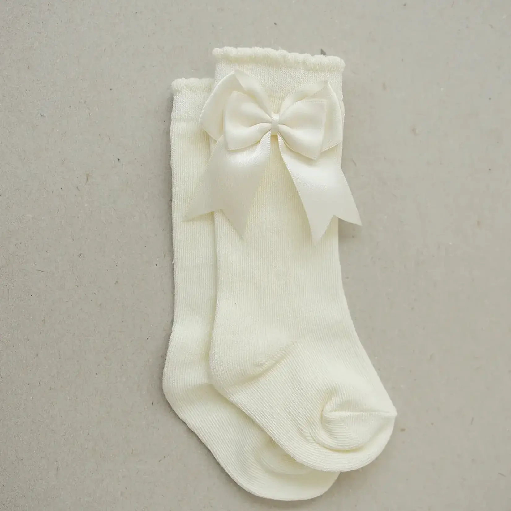 Mebie Baby High Rise Bow Socks |