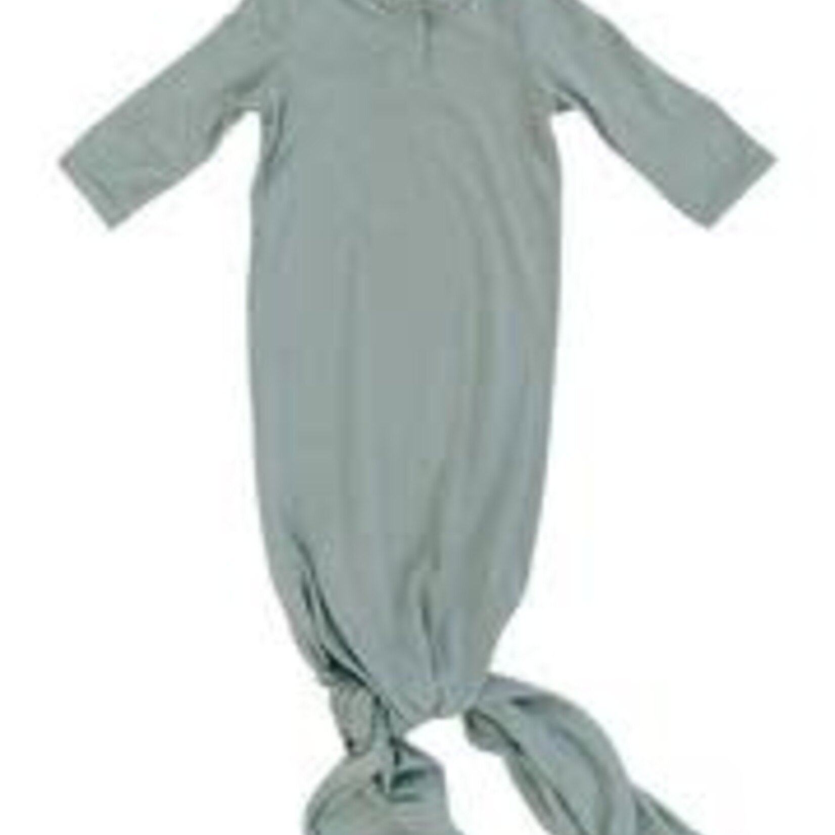 Mebie Baby Knot Gown - Sage Bamboo