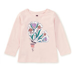 Tea Collection Butterfly Graphic Tee + Indigo Flare Size 5T