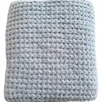 SpearmintLOVE Phufy Bliss Waffle Blanket - Baby Blue